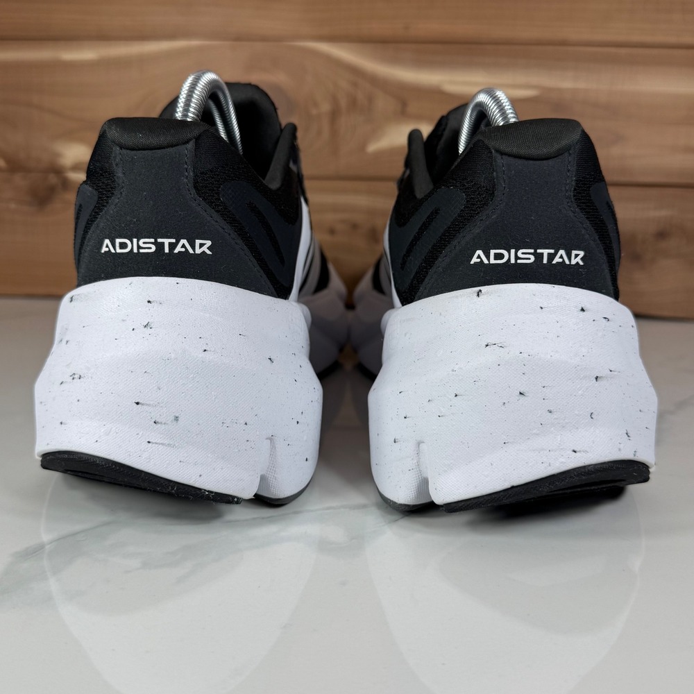 Adidas Adistar Repetitor Running Training Shoes Black White GX2995 Mens 10.5 - Picture 4 of 16
